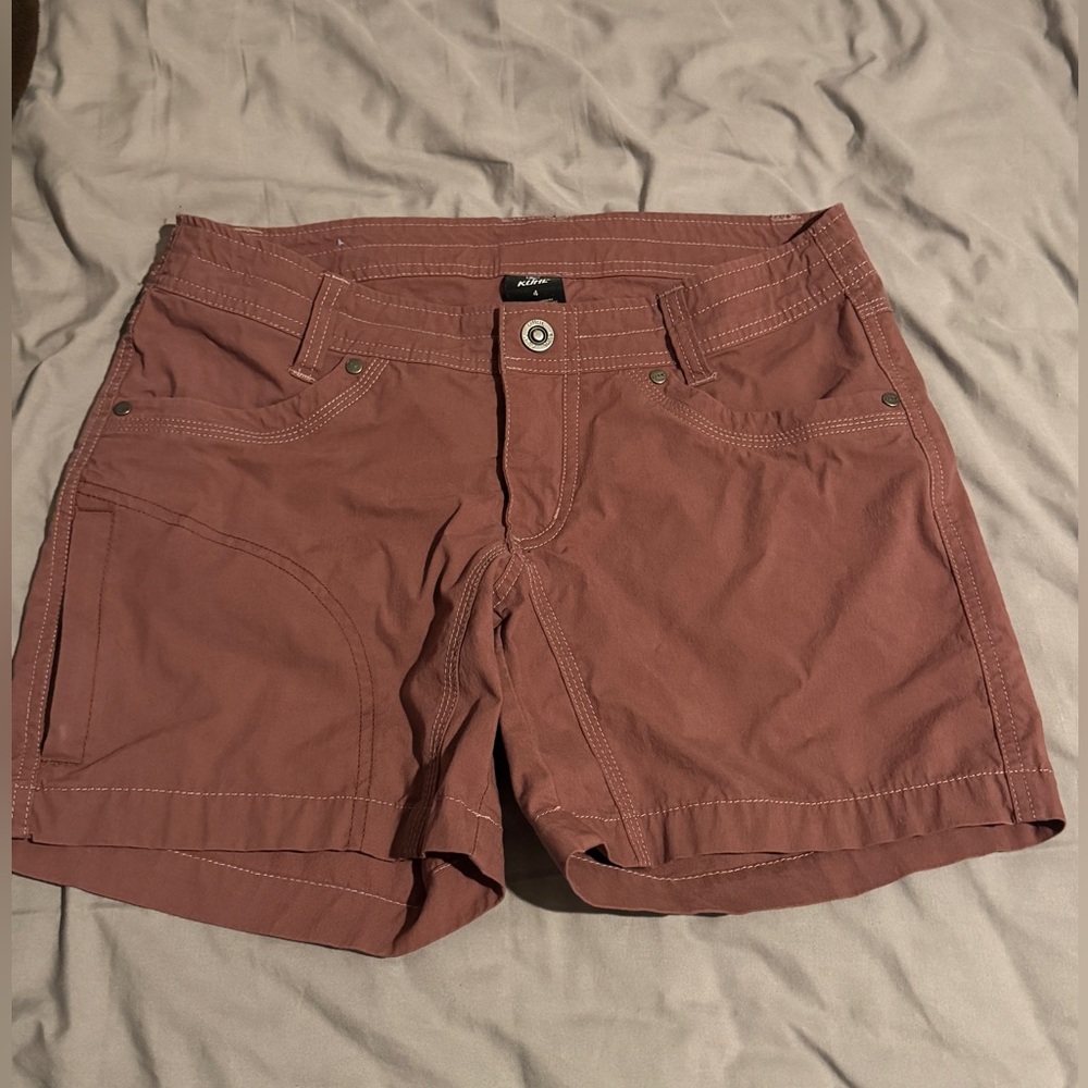 Kuhl Women's Light Burgundy Hiking  Shorts